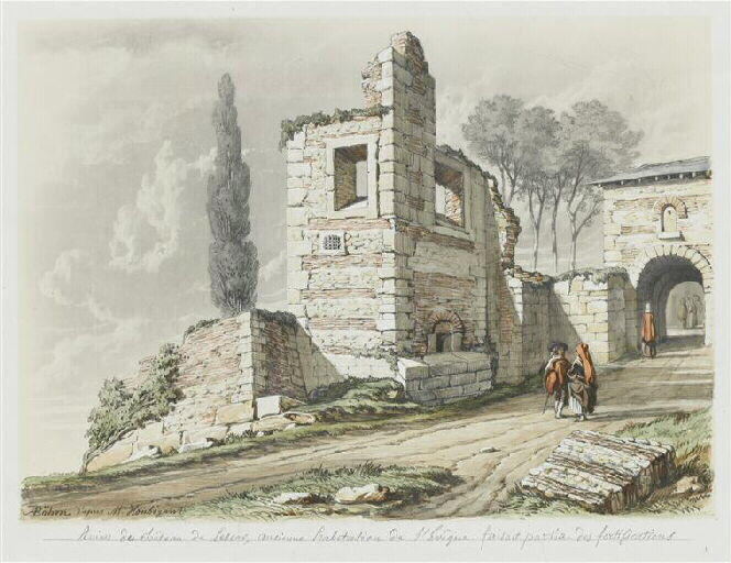 Ruines du chateau de Lescar