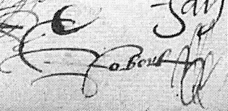 Signature Guillaume Robert