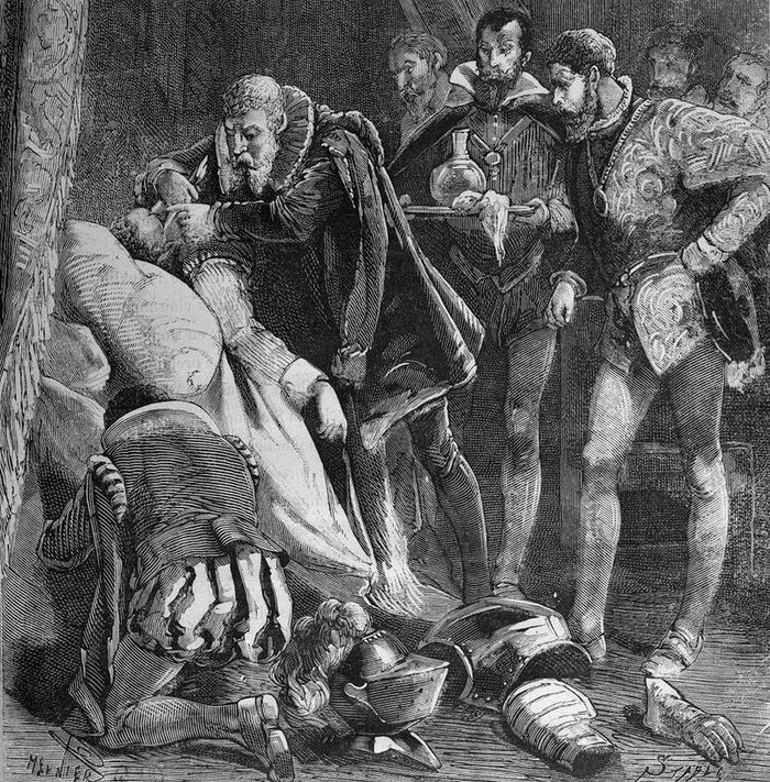 La barbier-chirurgien Ambroise Paré